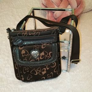 💜 Heart ❤️ Embellished 💜Crossbody👝